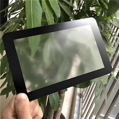 תצוגה נגד בוהק זכוכית